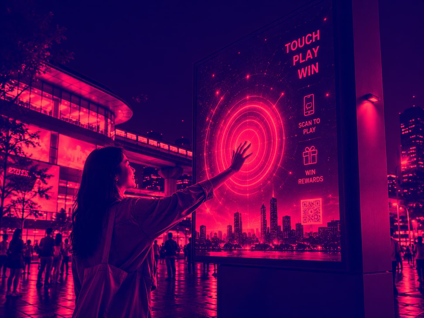 บริการ Interactive DOOH (Digital Out-of-Home อัจฉริยะ)