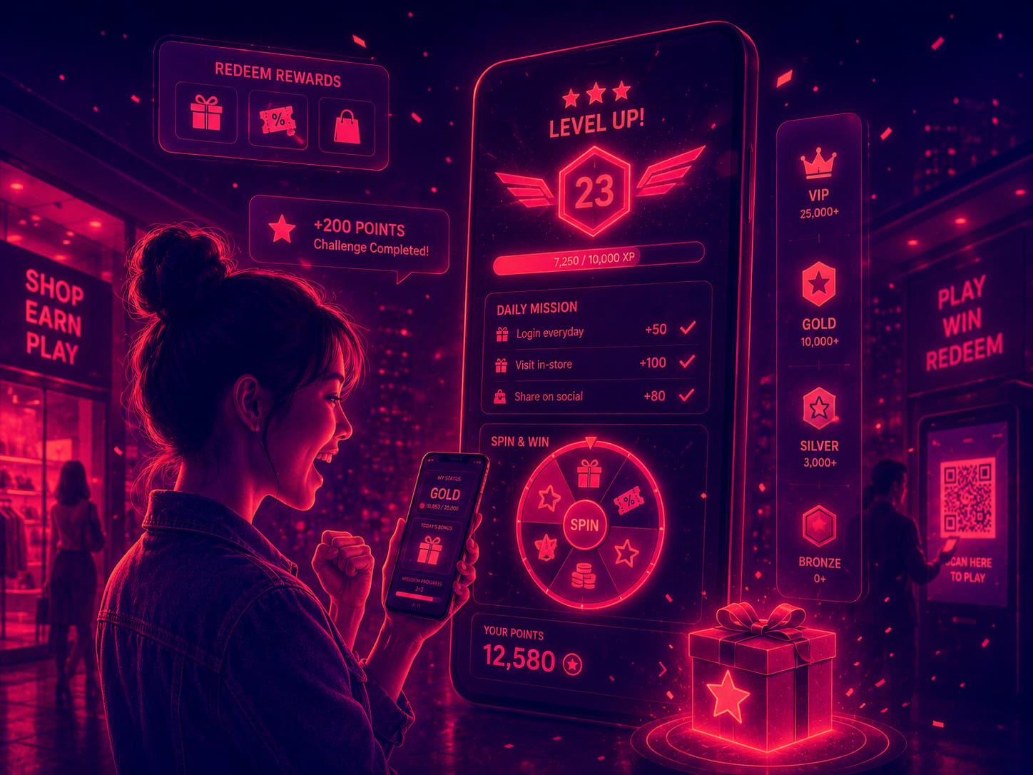 บริการ​วาง​ระบบ Gamified Loyalty Program