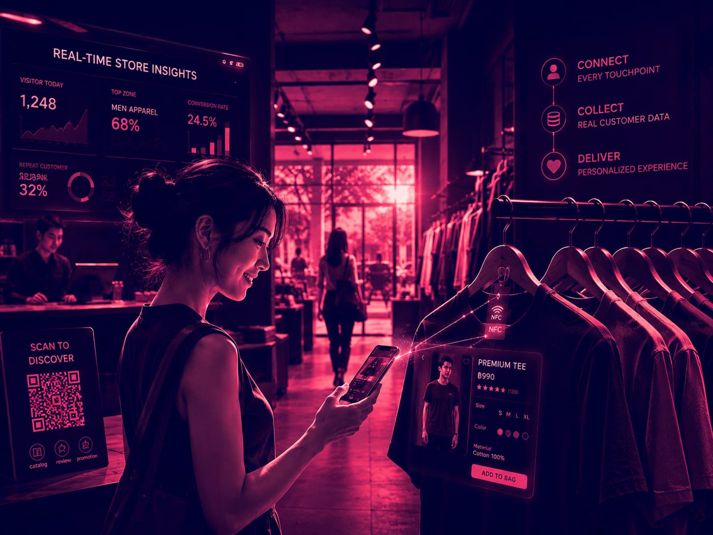 สร้าง Phygital Store อย่างไร? พลิก​โฉมหน้า​ร้าน​ธรรมดา​ให้​กลาย​เป็น​พื้นที่​เก็บ Data และ​สร้าง​ยอด​ขาย