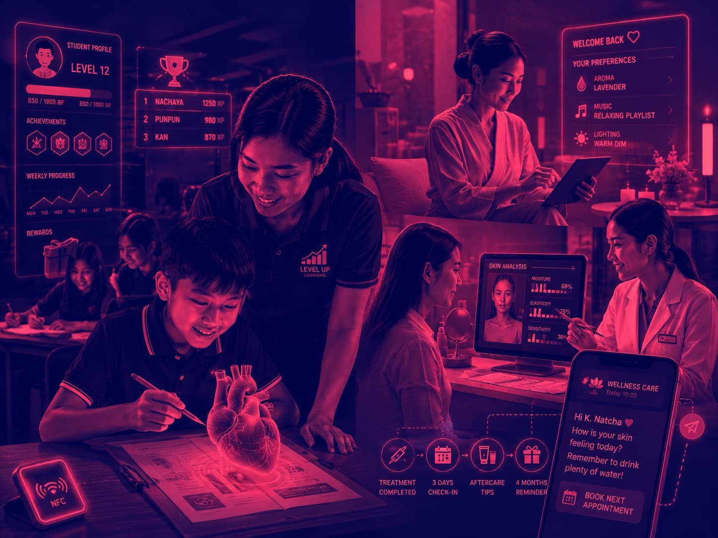 Phygital Education & Wellness: ยก​ระดับ​กวด​วิชา​และ​คลินิก​ด้วย Data