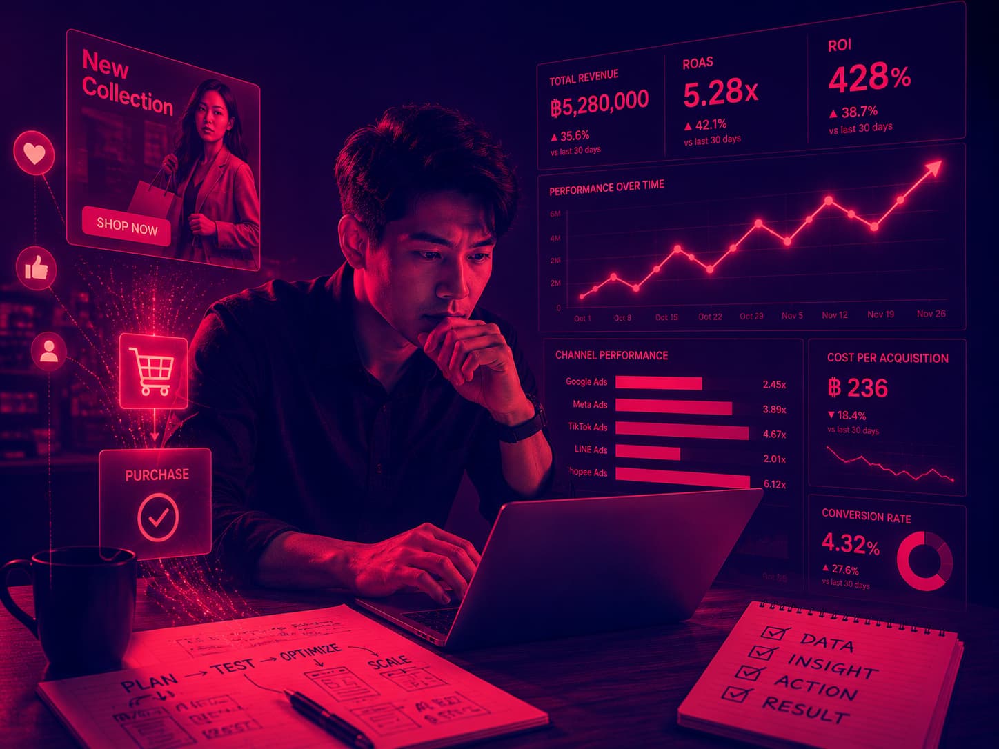 Performance Marketing Agency คือ​อะไร? เอ​เจน​ซี​ที่​เน้น​ยอด​ขาย​และ ROI