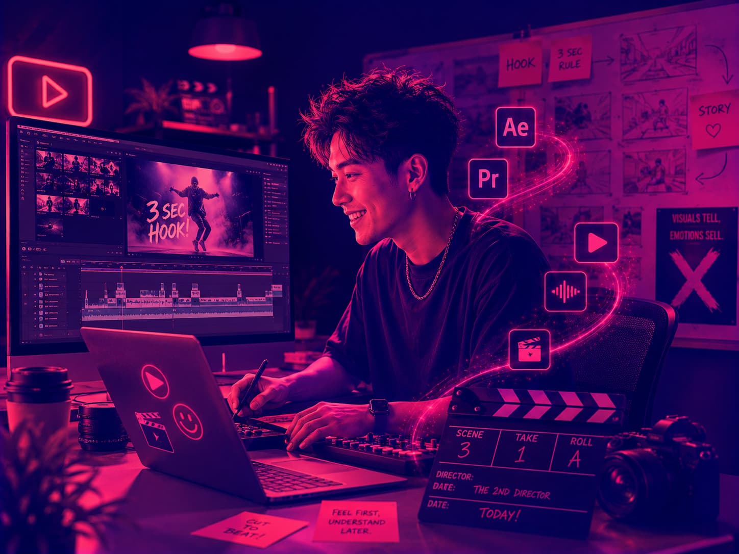 Video Editor & Motion Graphic: นัก​สร้าง​จังหวะ​วิดีโอ​โฆษณา