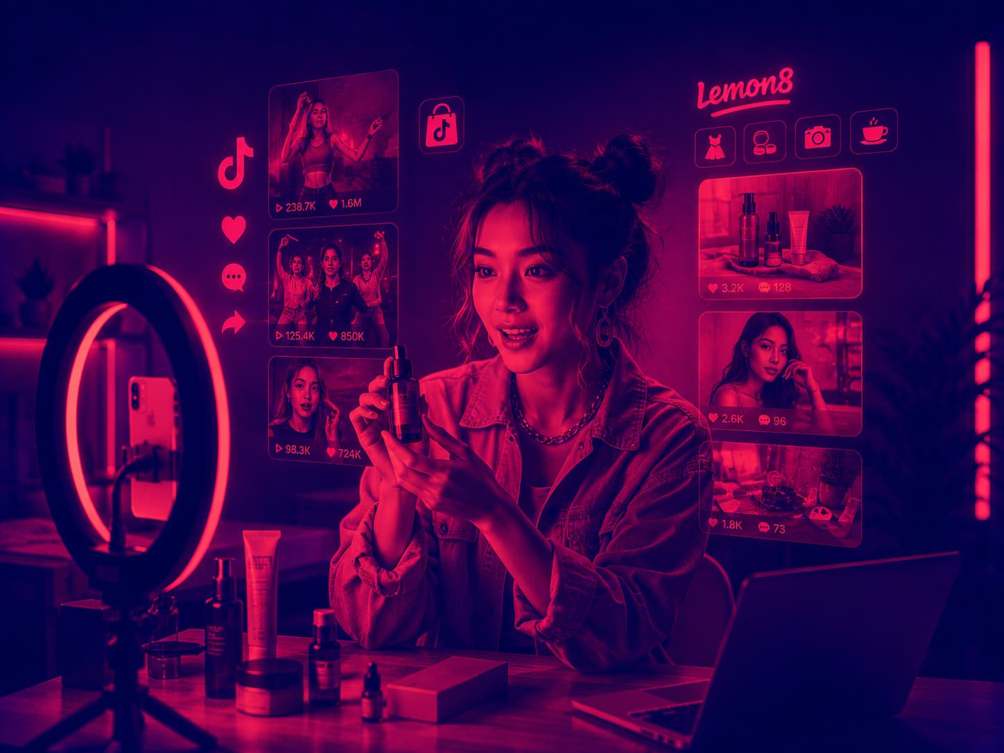 รับ​ทำ​โฆษณา TikTok Ads และ Lemon8 เจาะ​ตลาด​วัย​รุ่น