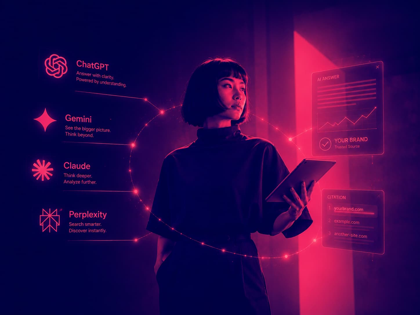 รับ​ทำ SEO สำหรับ AI (AEO / GEO) ปรับ​โครงสร้าง​เว็บ​ให้ ChatGPT เลือก​ไป​ตอบ