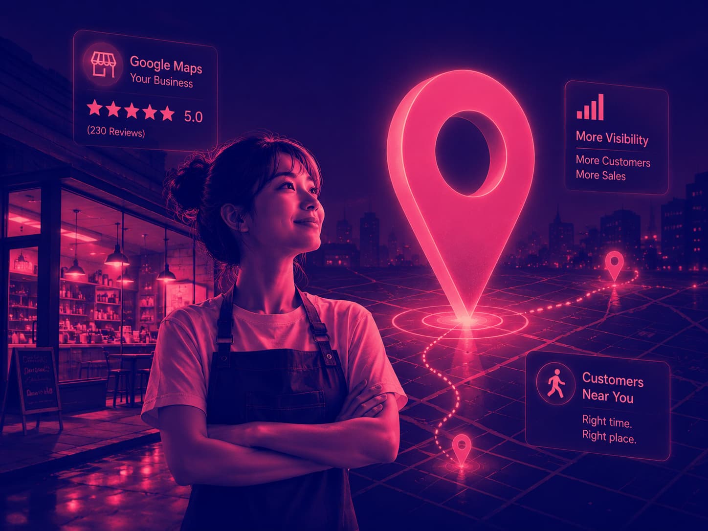 บริการ​ปัก​หมุด Google Maps และ​ทำ Local SEO ดึงดูด​ลูกค้า