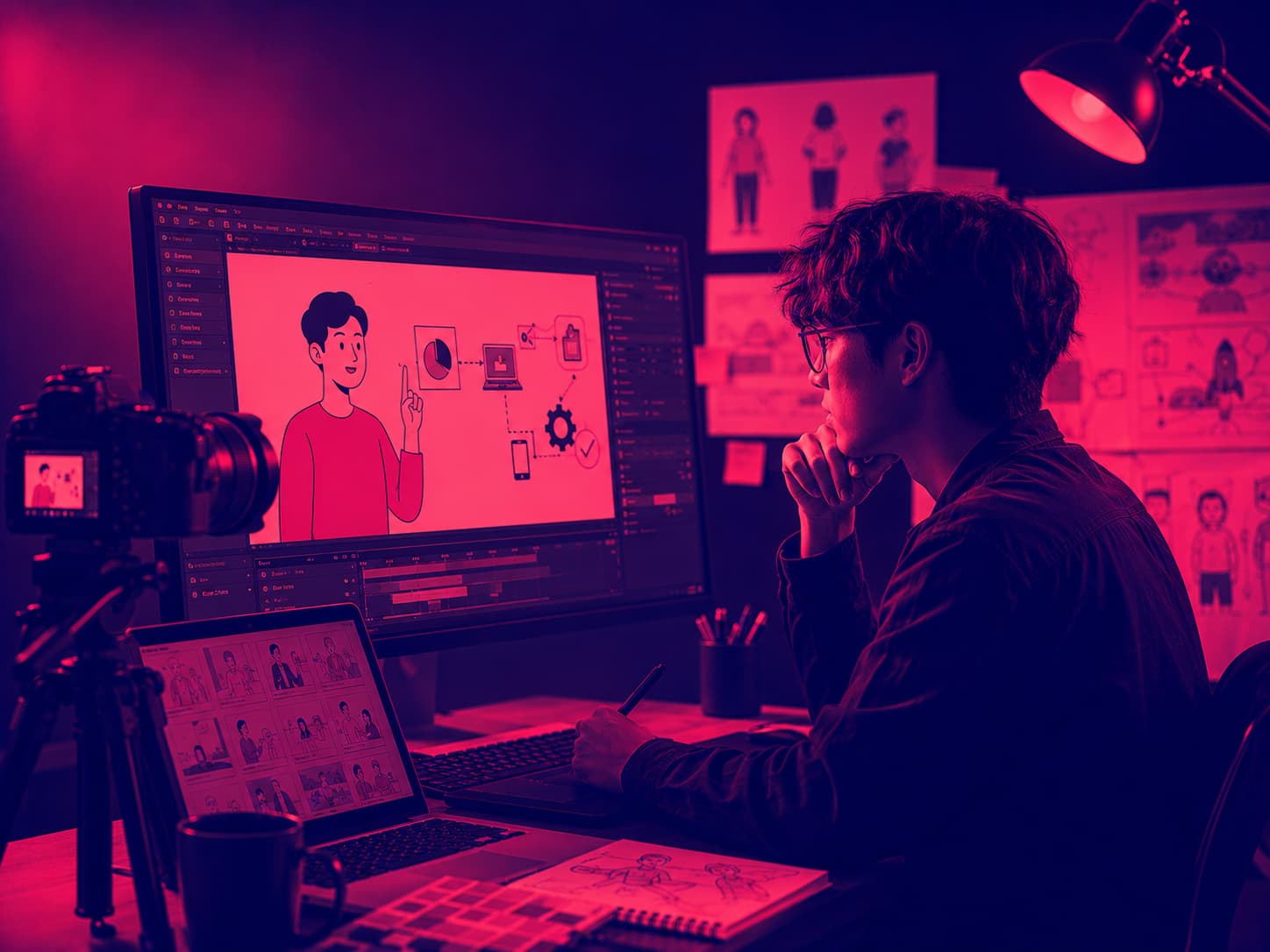 บริการ​รับ​ทำ Motion Graphic และ 2D Animation เล่า​เรื่อง​ยาก​ให้​เข้าใจ​ง่าย