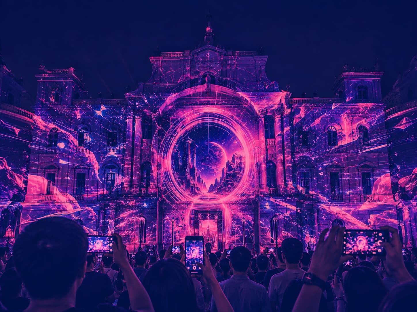 บริการ​ทำ Projection Mapping สร้าง Interactive Event สุด​ล้ำ