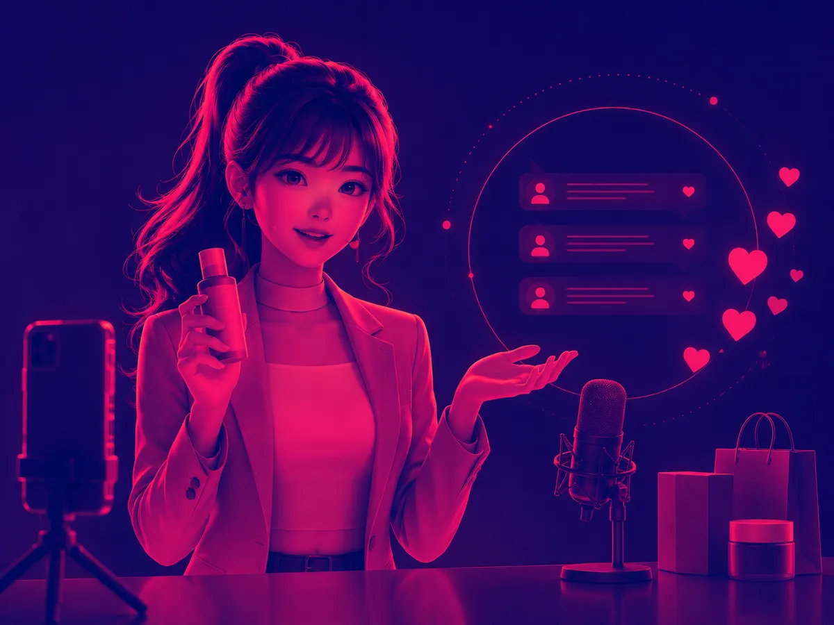 บริการสร้าง Virtual KOL และระบบ Live Commerce ด้วย AI